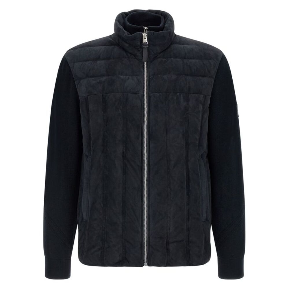 Mackage Blue Virgin Wool Full-Length Men's Jacket